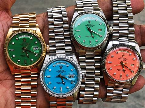 rolex face colours|Rolex watch face colors.